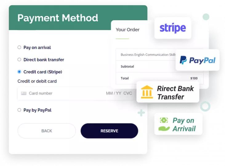 Reservas de Citas 6 acepte pagos online citas