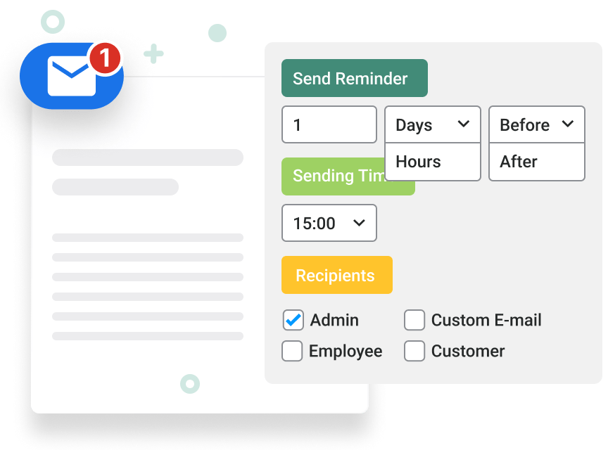 Reservas de Citas 9 Recordatorios de notificaciones