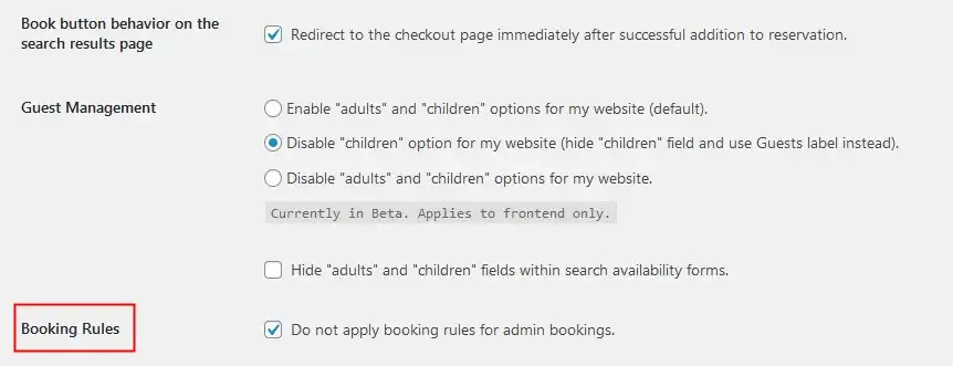 Añadir reserva manualmente 8 Pantalla de sistema de reservas hoteleras: añadir booking con fechas 11/09/2018 - 19/09/2018 para Le Marche Etna House.