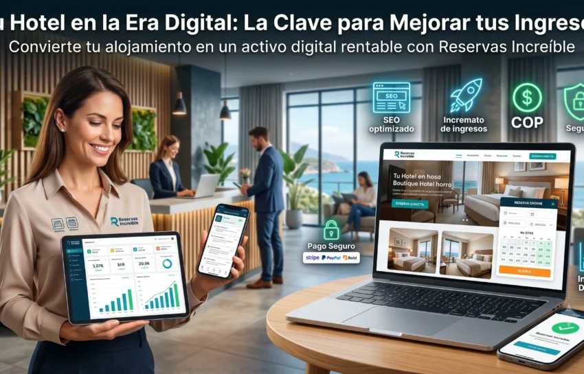 Mejora los Ingresos de tu Hotel: Activa tu Negocio Digital Hoy