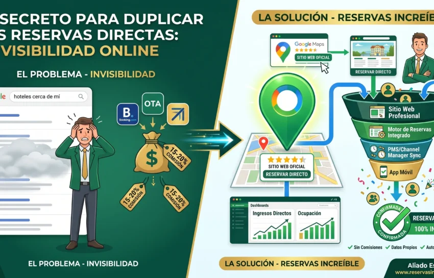 Hotel Invisible? ¡Hazlo Brillar! Software de Gestión y Reservas