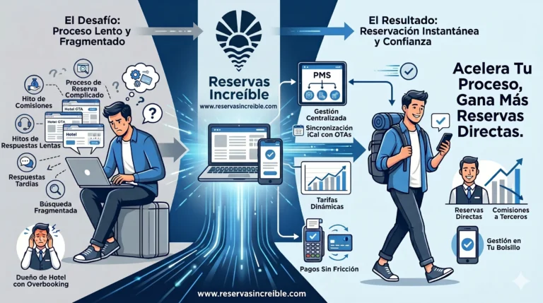Acelera tu Proceso de Reservación Hotelera: La Solución Completa 5 Software para aumentar reservas directas de hoteles