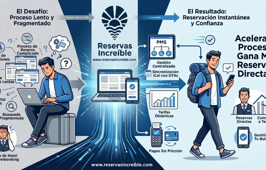 Acelera tu Proceso de Reservación Hotelera: La Solución Completa
