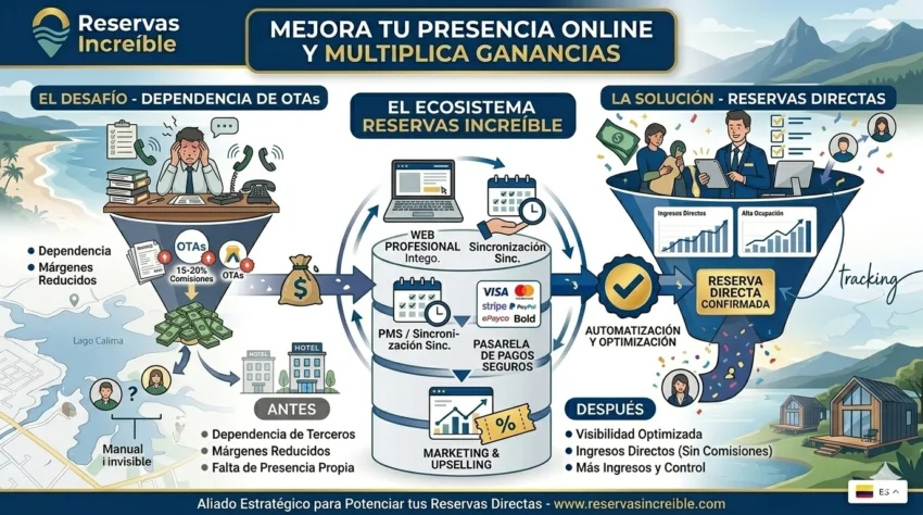 Motor de Reservas Directas para Hoteles: Aumenta Ganancias